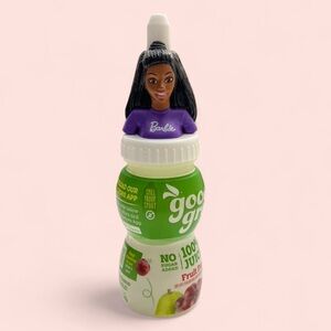 Good2Grow Black Barbie African American Barbie Topper & Empty Juice Bottle
